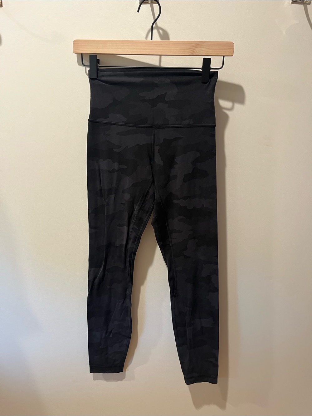 lululemon athletica Black Camo High-Rise Leggings